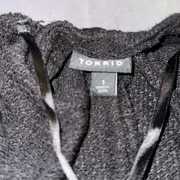 Torrid Duster size 1 Black - Picture 2 of 4